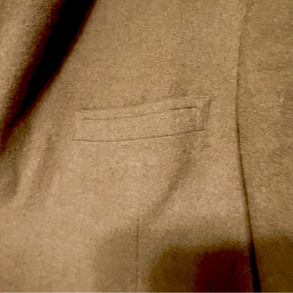 Bill Blass VTG 100% Camel Hair Wool Blazer Sport Coat Tan Size Large